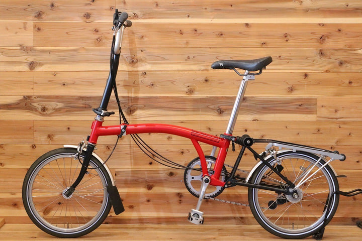 カスタム済み！ ブロンプトン BROMPTON M3R 16インチ 内装3段 外装2段 スチール ミニベロ 折り畳み 小径車 【広島店】