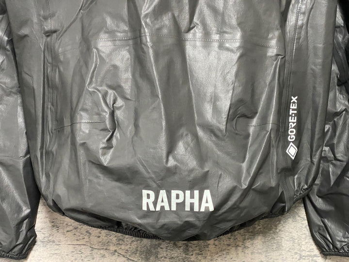 KG845 ラファ Rapha WOMEN’S PRO TEAM LIGHTWEIGHT GORE-TEX JACKET 長袖 サイクルジャケット 黒 S レディース