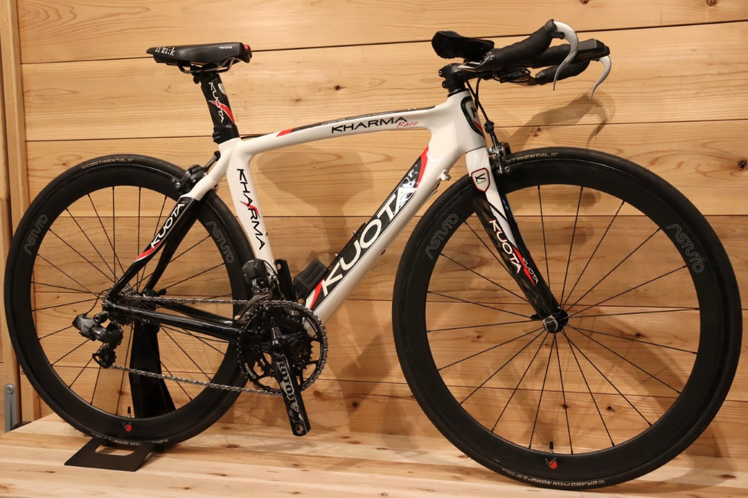 クオータ KUOTA カルマ レース KHARMA RACE 2011モデル XSサイズ シマノ アルテグラ 6770MIX 10S Di2 カーボン ロードバイク TT仕様 【千葉店】