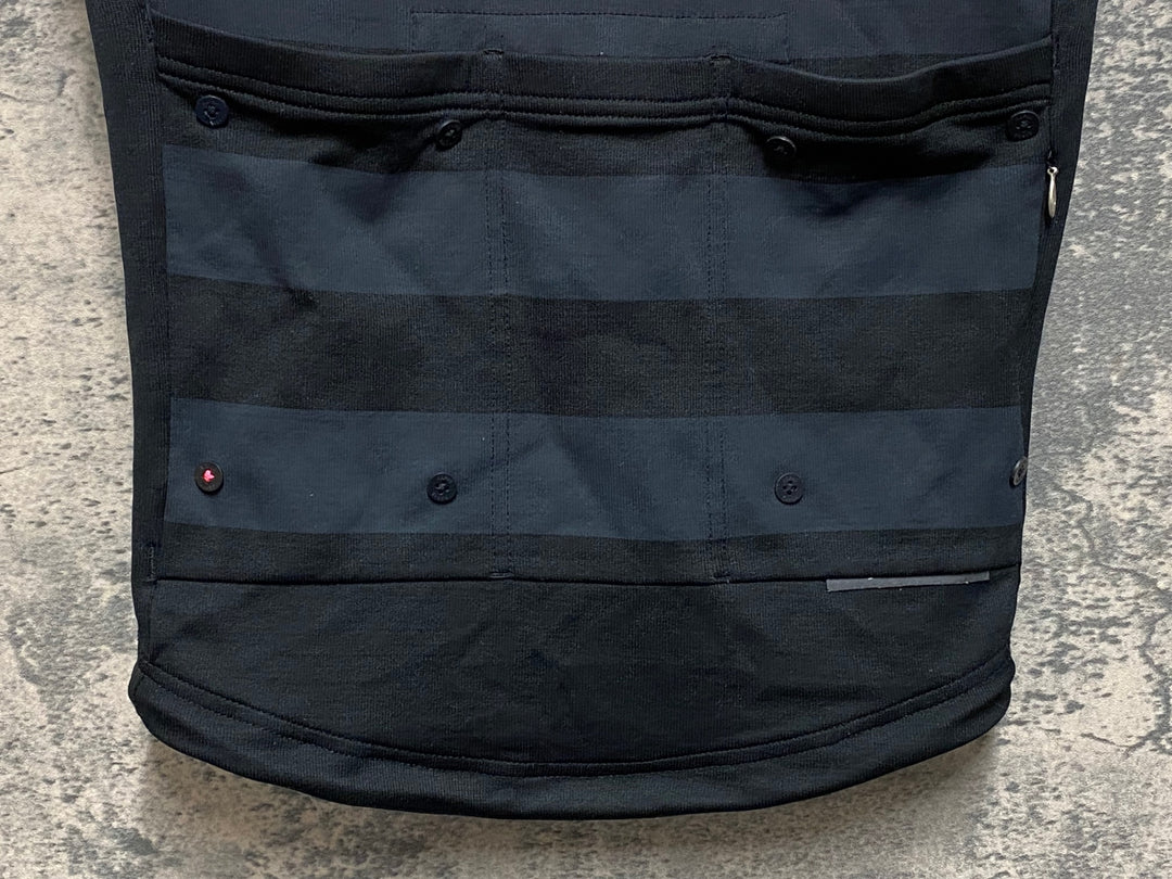 JR936 ラファ Rapha RCC SHORT SLEEVE JERSEY 半袖 サイクルジャージ ハーフジップ 黒 サイズ不明