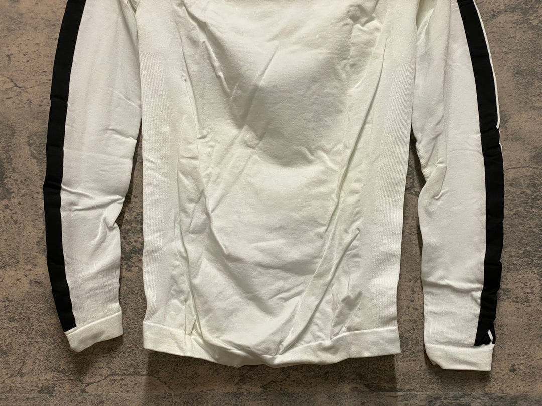 JR289 アソス ASSOS LS_skinFoil_fall 長袖 ベースレイヤー 白 S/M