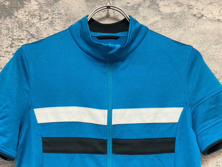 JY131 ラファ Rapha WOMEN'S SS BREVETJERSEY Ⅱ 半袖 サイクルジャージ レディース ターコイズ S