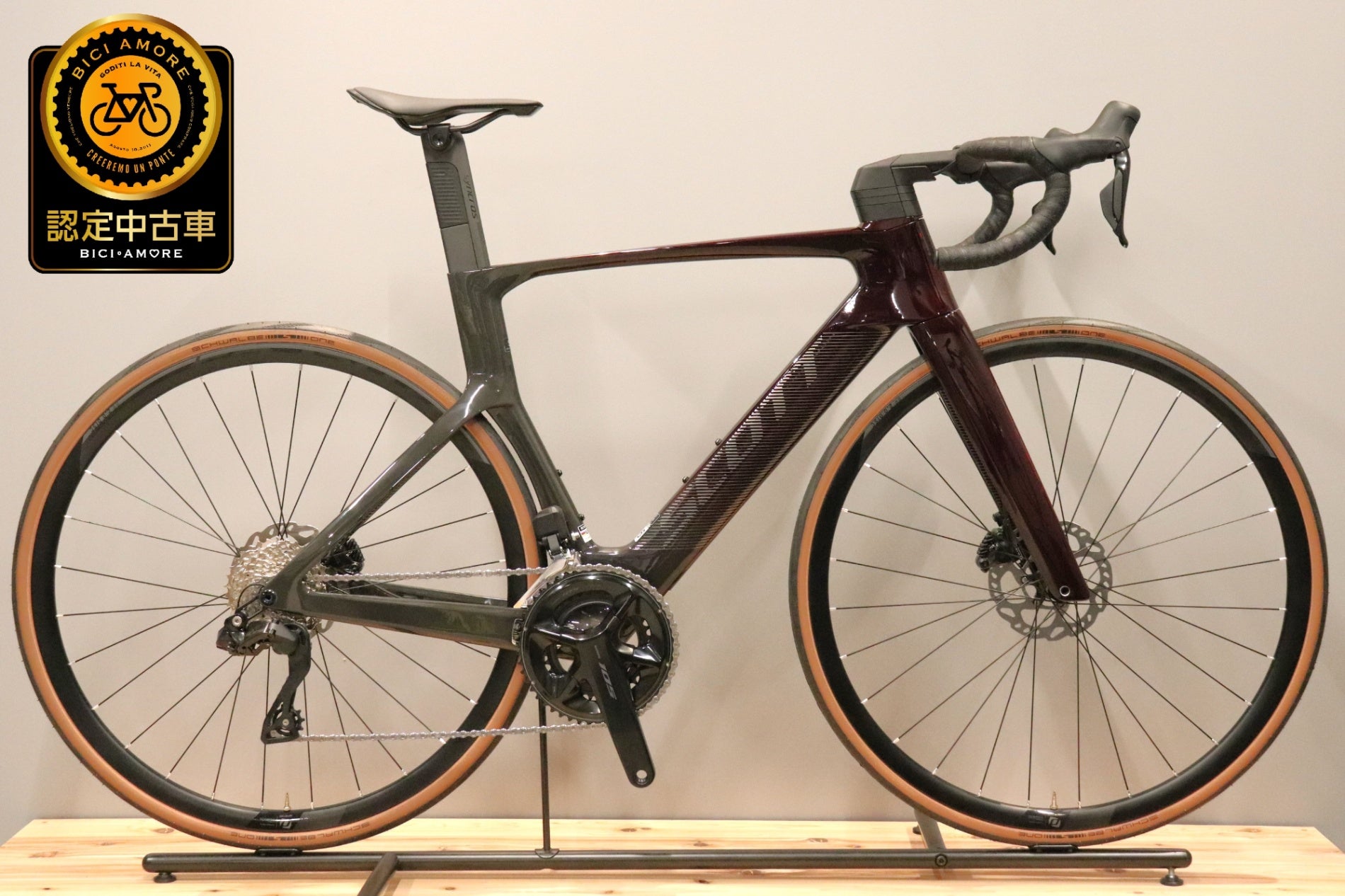 認定中古車 スコット SCOTT フォイル FOIL RC30 2023モデル Sサイズ