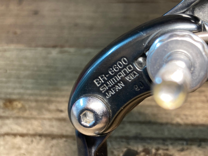 JM344 シマノ SHIMANO アルテグラ ULTEGRA BR-6600 フロント キャリパーブレーキ ※枕頭ナット、ブレーキシュー欠品