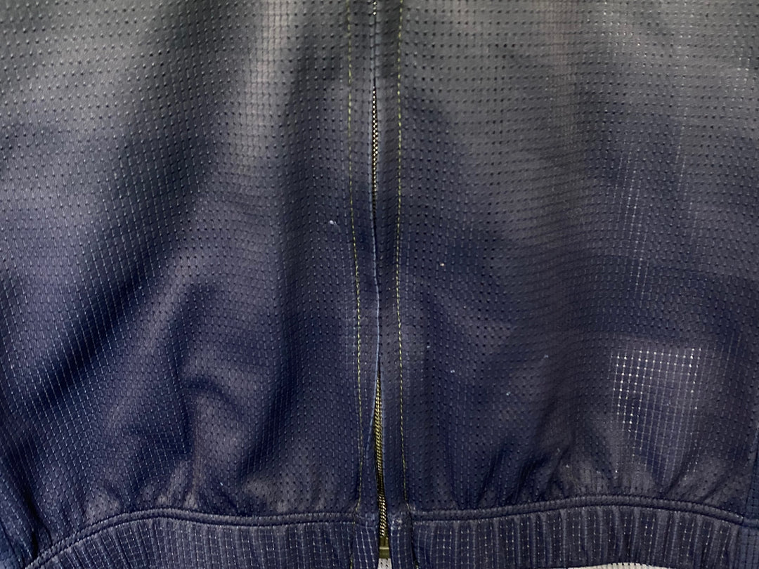 KA068 ルコックスポルティフ le coq sportif Steel 半袖 サイクルジャージ 緑 ネイビー S