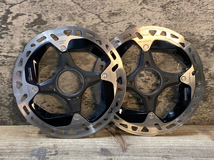 JX698 シマノ SHIMANO RT-MT900 ディスクブレーキ 2枚セット Φ160 1.8mm