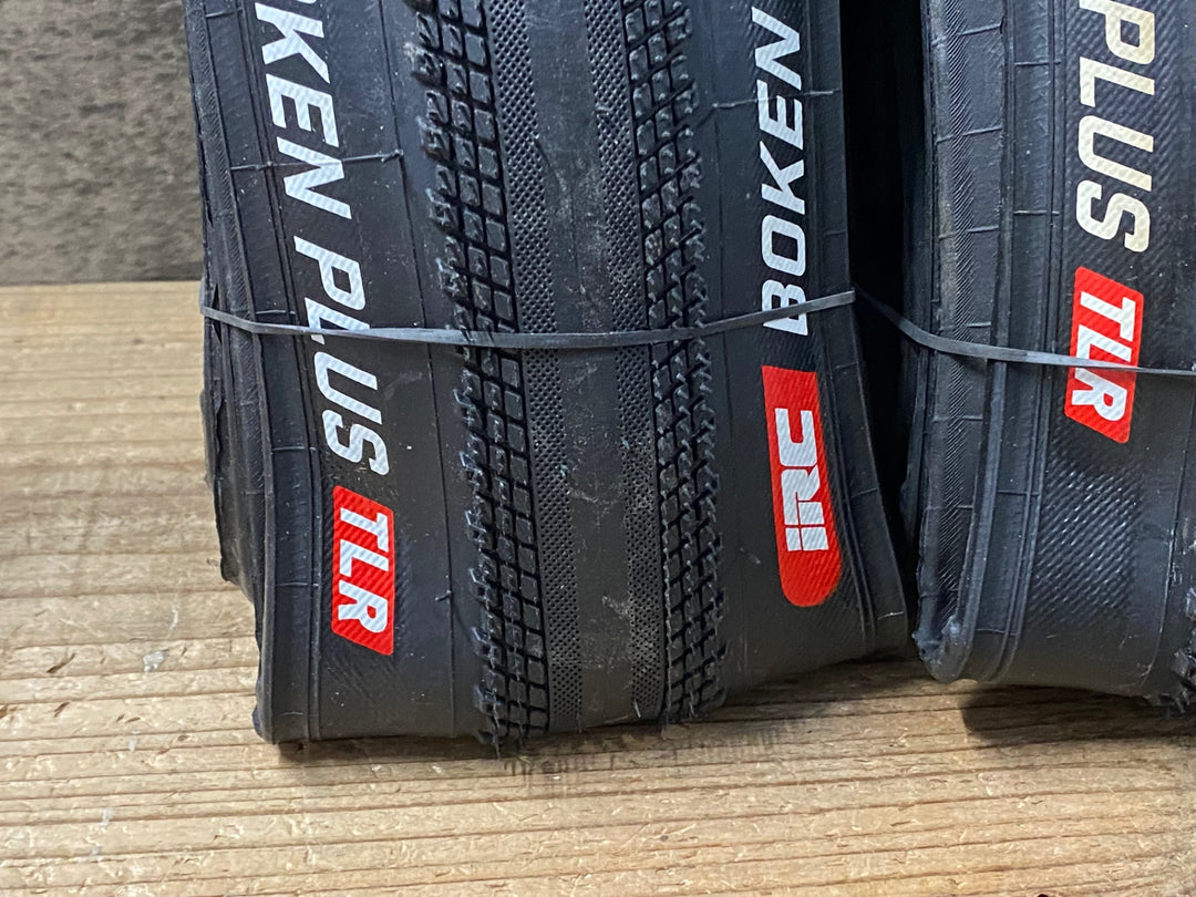 KH500 iRC TIRE BOKEN PLUS TLR タイヤ 700x38c 黒 2本セット