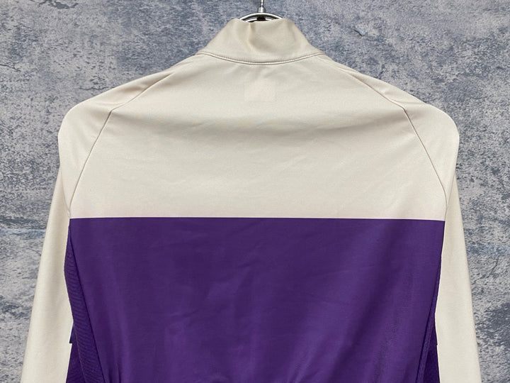 JV358 イザドア Isadore Alternative long sleeve jersey 長袖サイクルジャージ 紫緑ベージュ S レディース 裏起毛