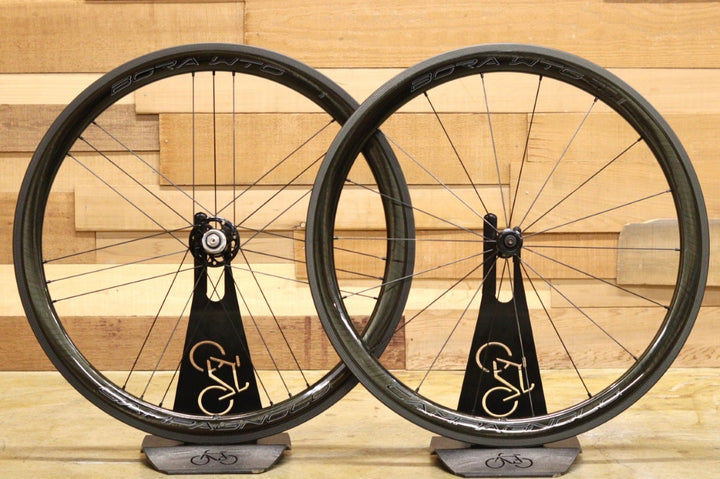 カンパニョーロ Campagnolo ボーラ BORA WTO 45 カーボン チューブレス ホイールセット シマノ 12/11S 19C 【立川店】