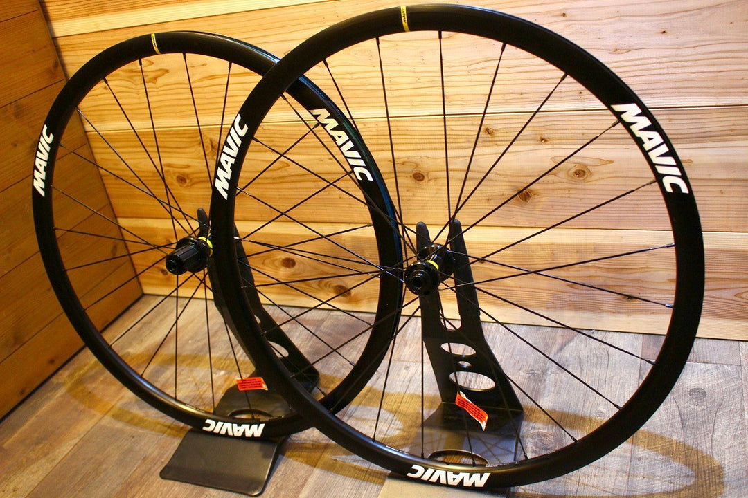 未使用 マヴィック MAVIC キシリウム ディスク KSYRIUM 30 DISC アルミ チューブレス ホイールセット シマノ12S/11S 【名古屋店】
