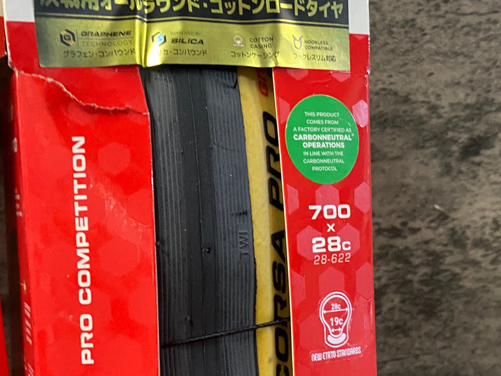 JW955 ヴィットリア Vittoria CORSA PRO タイヤ 700x28C TUBE/TLR 2本セット