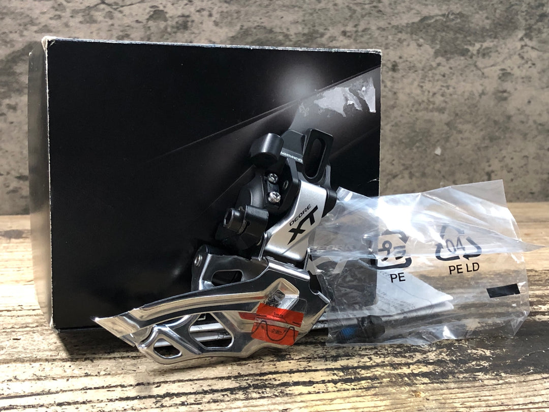 JX916 シマノ SHIMANO ディオーレ DEORE XT FD-M781 Top Pull フロントディレイラー 2S 未使用