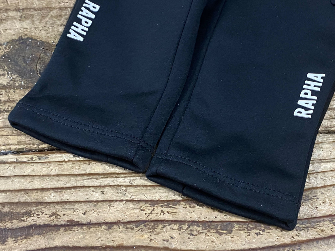 KQ692 ラファ Rapha PRO TEAM GLOVES 長指 グローブ 黒 S