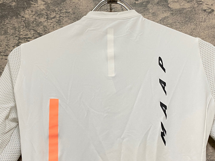 KA446 マープ MAAP WOMEN'S PRO FIT JERSEY 半袖 サイクルジャージ 白 レディース S
