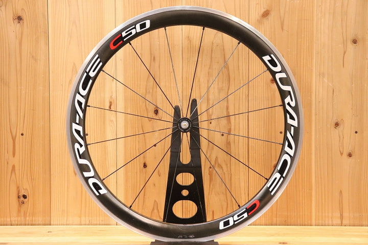 シマノ SHIMANO デュラエース DURA-ACE WH-7900 C50 CL アルミ/カーボン クリンチャー フロントホイール ナローリム 15C 【芦屋店】