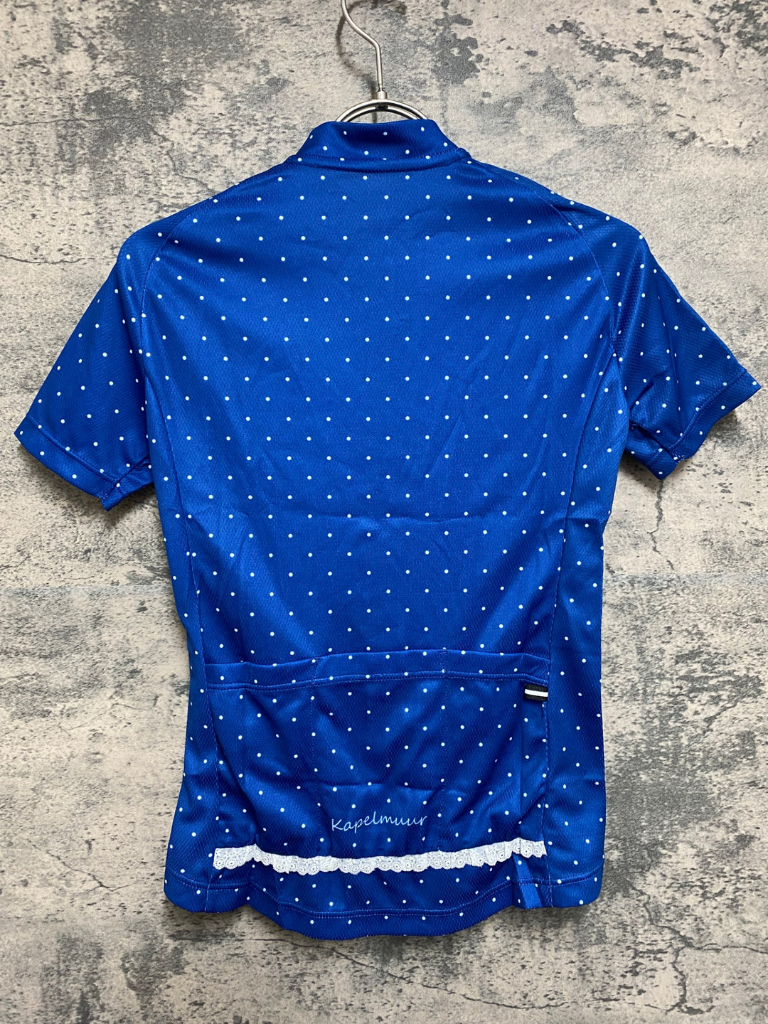 JO888 カペルミュール KAPELMUUR 半袖 サイクルジャージ ネイビー ドット 36 レディース