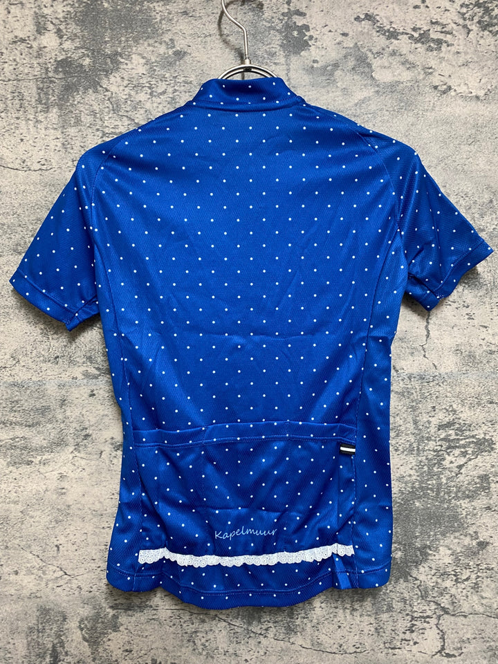 JO888 カペルミュール KAPELMUUR 半袖 サイクルジャージ ネイビー ドット 36 レディース