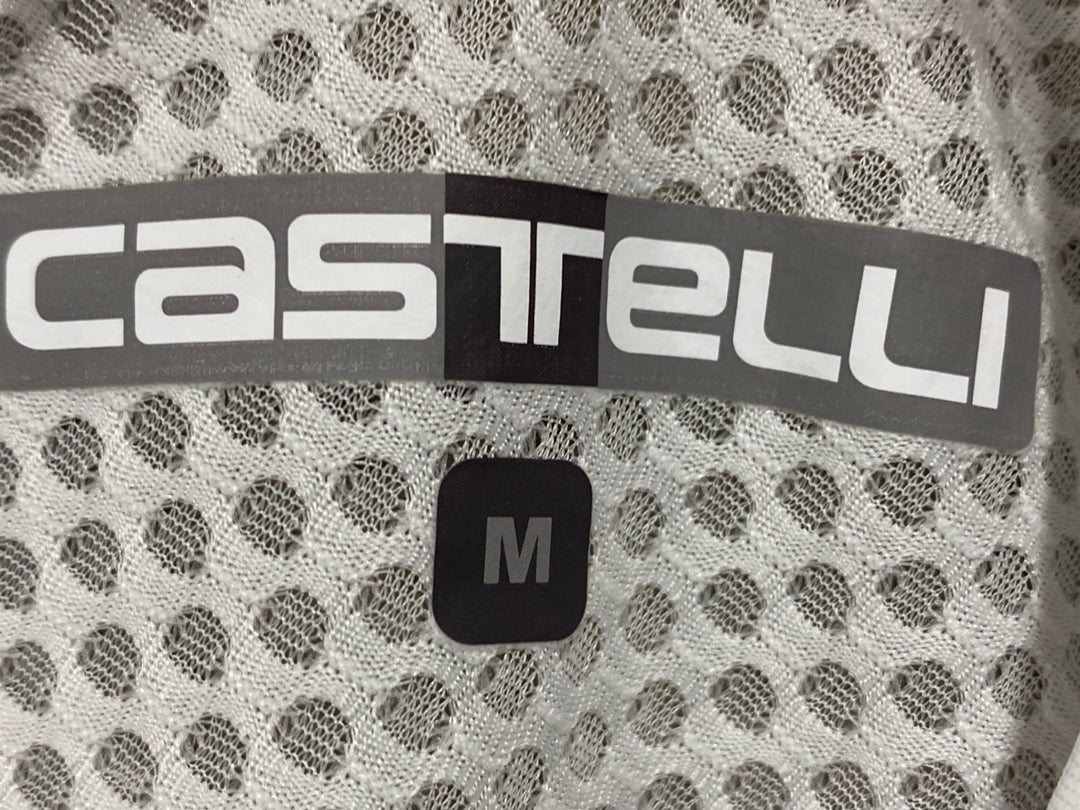 JV732 カステリ CASTELLI メッシュ ベースレイヤー インナー ノースリーブ 白 M