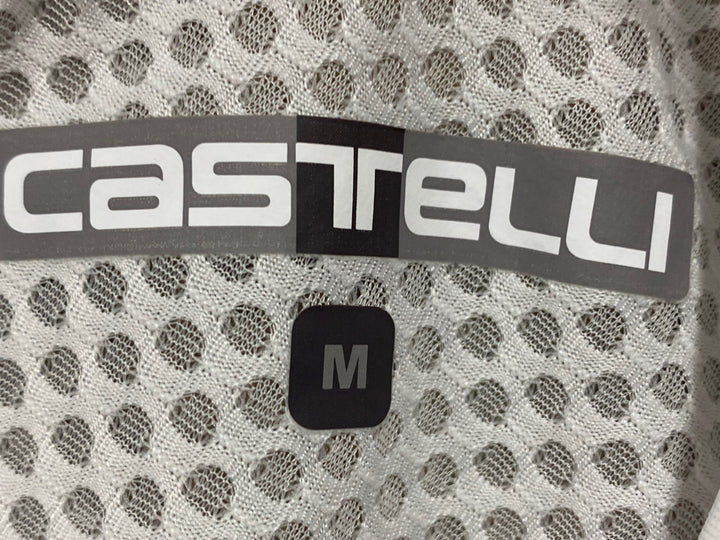 JV732 カステリ CASTELLI メッシュ ベースレイヤー インナー ノースリーブ 白 M