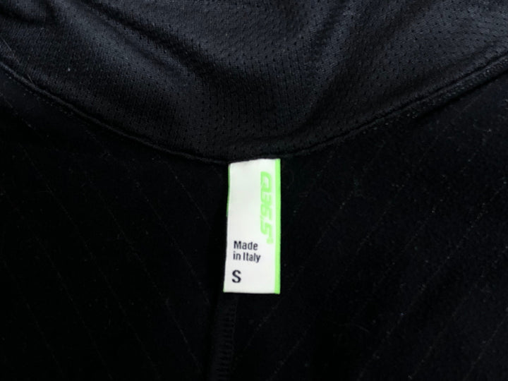 KO080 Q36.5 Hybrid Que Long Sleeve Jersey 長袖 サイクルジャージ 黒黄緑 S