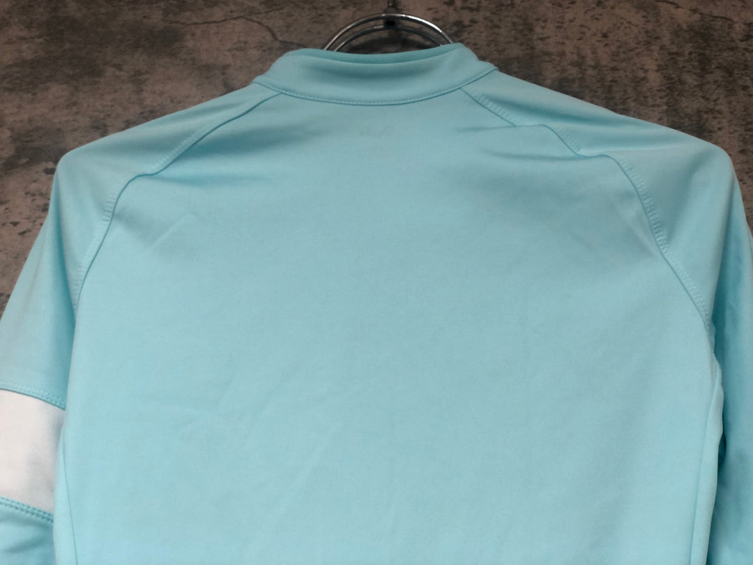 JG939 ラファ Rapha Rapha WOMEN'S CORE LONG SLEEVE JERSEY 長袖サイクルジャージ 水色 XS 裏起毛