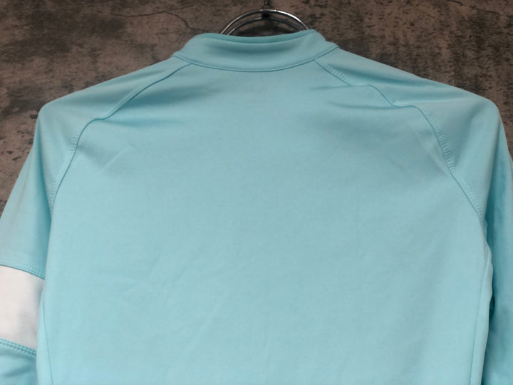JG939 ラファ Rapha Rapha WOMEN'S CORE LONG SLEEVE JERSEY 長袖サイクルジャージ 水色 XS 裏起毛