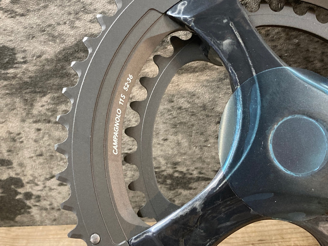 JS201 カンパニョーロ CAMPAGNOLO SUPER RECORD FC15-SR062CT クランクセット TI 170mm 52/36T