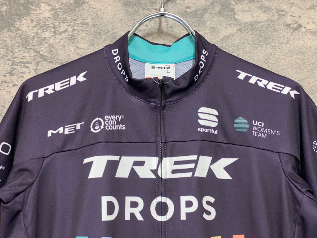 JM492 スポーツフル sportful 半袖 サイクルジャージ 黒 L TREK DROPS