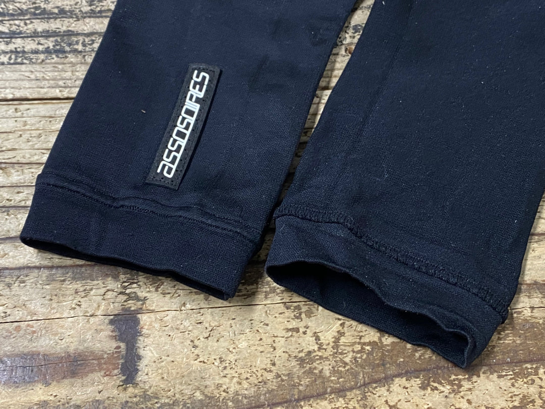 JQ091 アソス ASSOS レッグカバー 黒 I