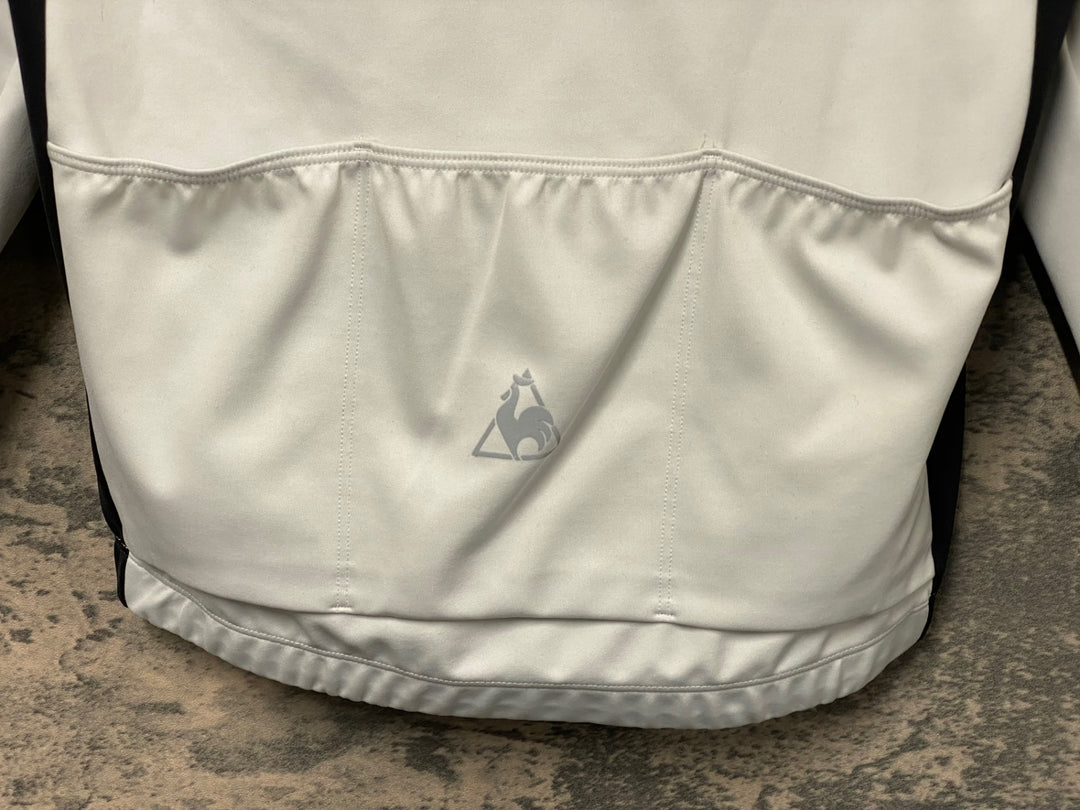 JT497 ルコックスポルティフ le coq sportif 長袖 サイクルジャケット 白 M