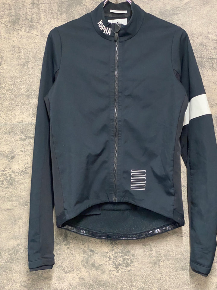 JT511 ラファ Rapha PRO TEAM TRAINING JACKET 長袖サイクルジャケット 黒 M 裏起毛