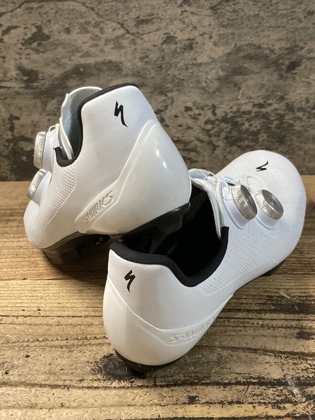 KG018 スペシャライズド SPECIALIZED S-WORKS Recon ビンディングシューズ 2穴 EU41 SPD ホワイト