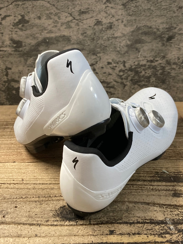 KG018 スペシャライズド SPECIALIZED S-WORKS Recon ビンディングシューズ 2穴 EU41 SPD ホワイト