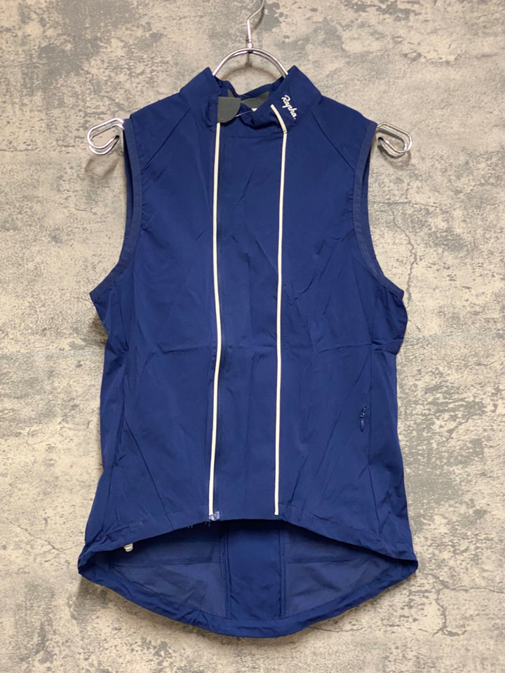JQ501 ラファ Rapha CLASSIC GILET ジレ ベスト 紺 XS