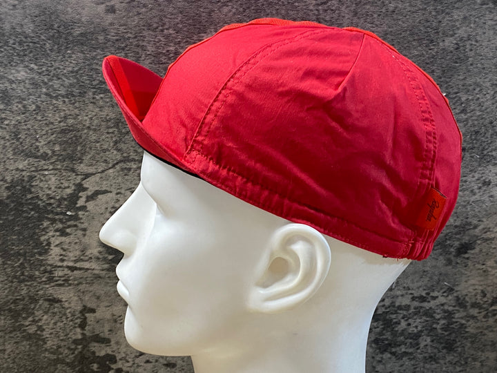KG258 ラファ RAPHA CAP サイクルキャップ 赤 M-L