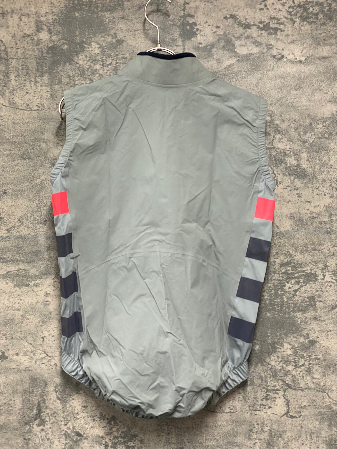 JW051 ラファ Rapha RCC PRO TEAM RAIN GILET サイクルベスト ジレ グレー M