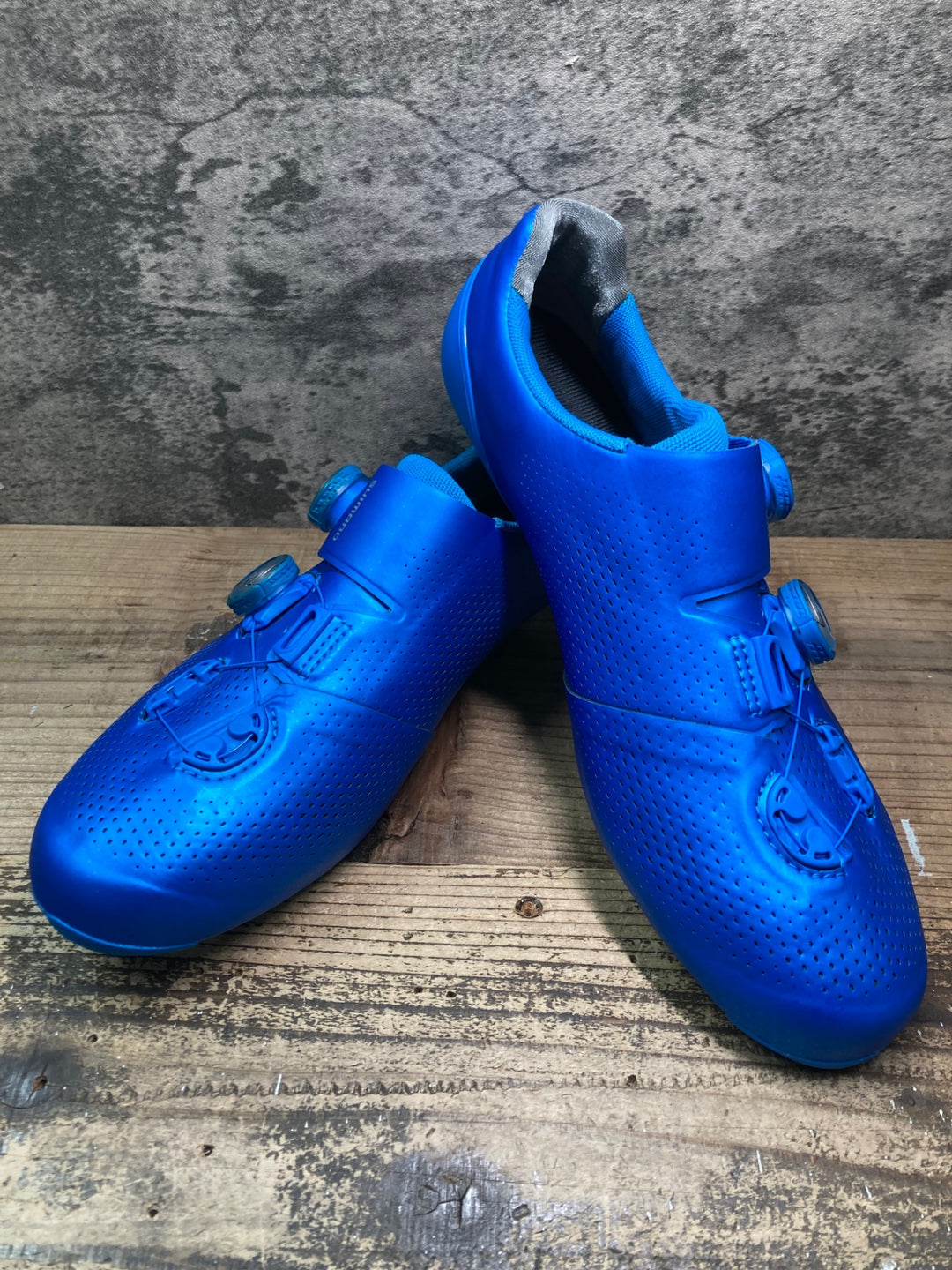 JI914 シマノ SHIMANO S-PHYRE RC9 SH-RC901M ビンディングシューズ 青 EU43 3穴