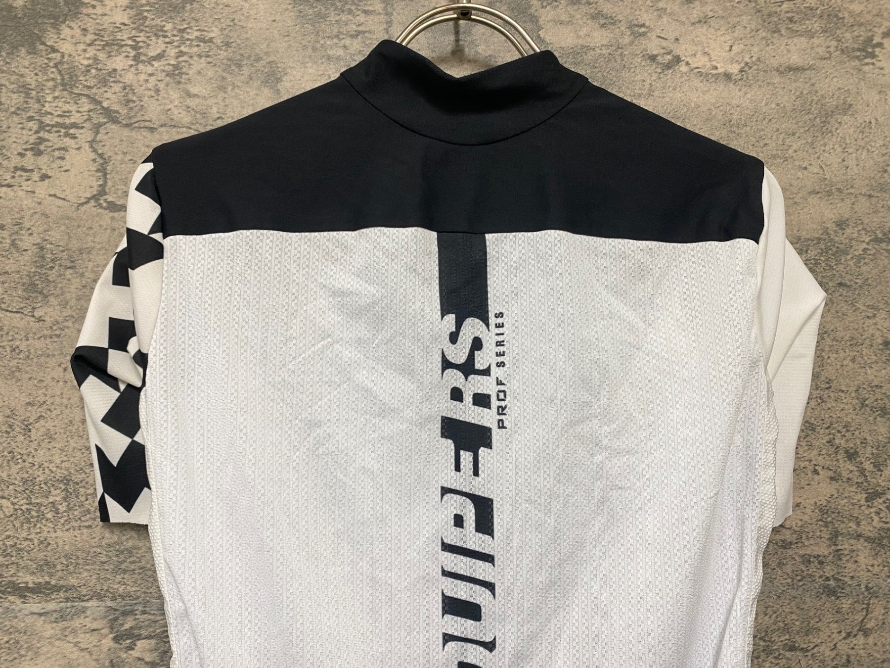 アソスassos ErlkoenigSS Jersey半袖サイクルジャージ白黒S KB491 アソス ASSOS EQUIPE RS Aero SS Jersey 半袖 サイクルジャージ