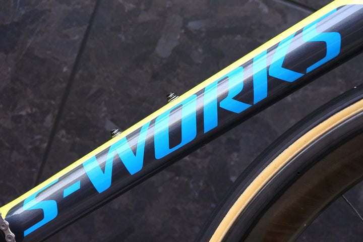 スペシャ SPECIALIZED エスワークス S-WORKS ターマック TARMAC SL4 2014 54サイズ シマノ デュラエース 9000MIX WH-R9100 C60 TU カーボン ロードバイク 【福岡店】