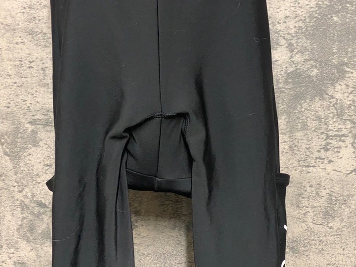 KP597 ラファ Rapha WOMEN'S CORE CARGO WINTER TIGHTS WITH PAD ビブタイツ 黒 レディース S 裏起毛