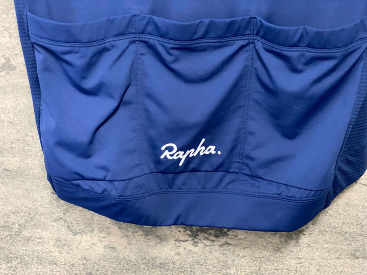 JW286 ラファ Rapha CORE LIGHTWEIGHT JERSEY 半袖 サイクルジャージ 青 L
