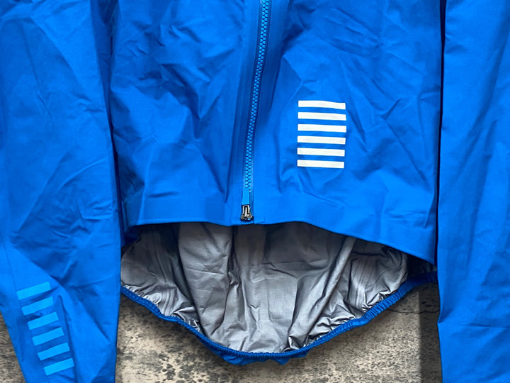 KC017 ラファ Rapha MEN'S PRO TEAM GORE-TEX RAIN JACKET 長袖 レインジャケット 青 M
