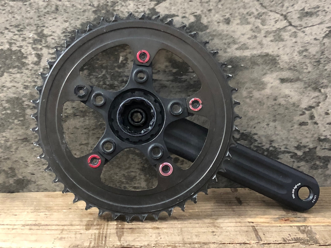 KM557 ローター ROTOR 3DF CRANK クランクセット GOLDIX 46T PCD110 172.5mm 12S
