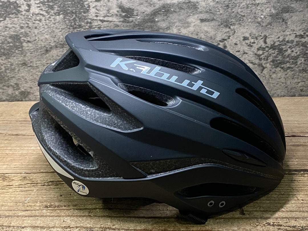 JN880 カブト KABUTO REZZA-2 ヘルメット 黒 M/L　※2023年10月製造