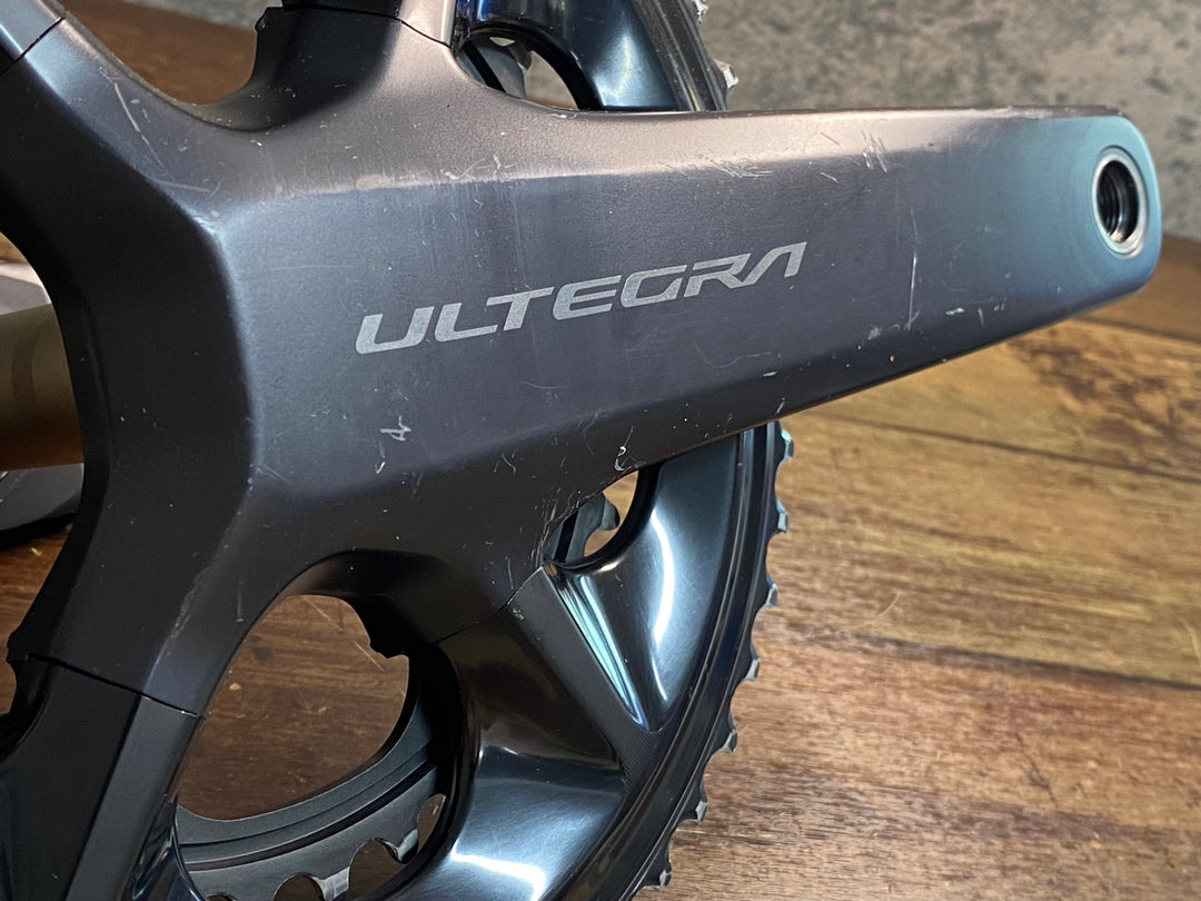 JG177 4iiii シマノ SHIMANO FC-R8100 クランクセット 片足計測 パワーメーター 172.5mm 52/36T
