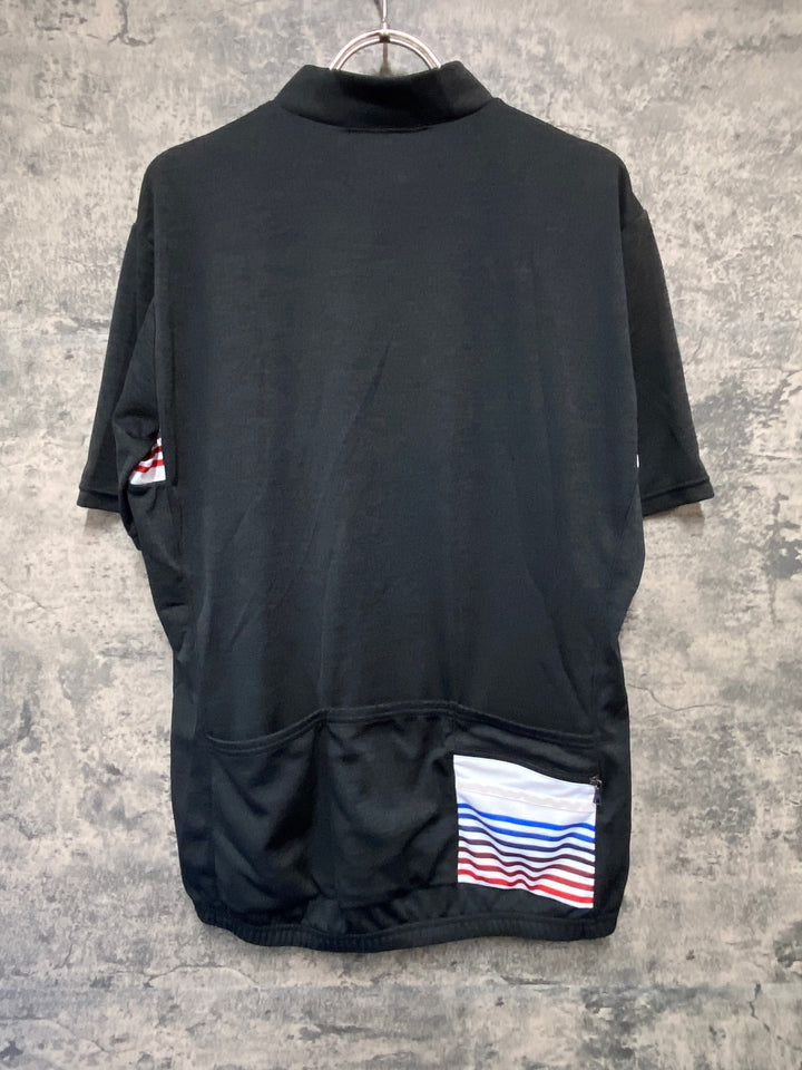 KA454 パールイズミ PEARL iZUMi 半袖 サイクルジャージ 黒 XL