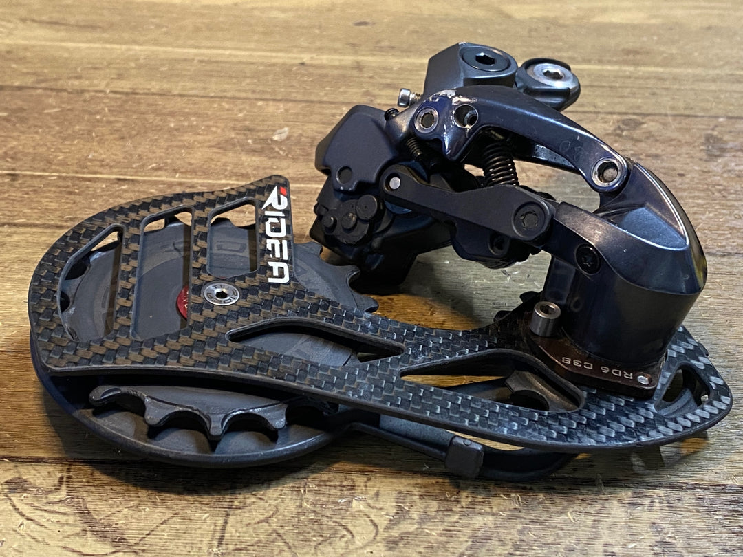 JO388 シマノ SHIMANO ULTEGRA アルテグラDi2 RD-R8050 リアディレイラー RIDEA ビッグプーリー 動作確認済