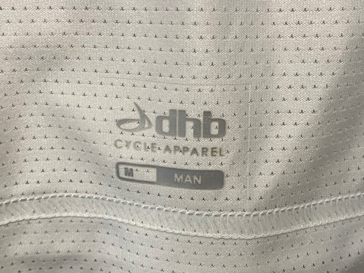 JI214 dhb 半袖 サイクルジャージ 白青 M