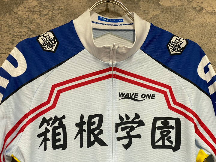 KF254 ウエイブワン WAVE ONE 半袖 サイクルジャージ 総柄 XL 弱虫ペダル 箱根学園 ※汚れ