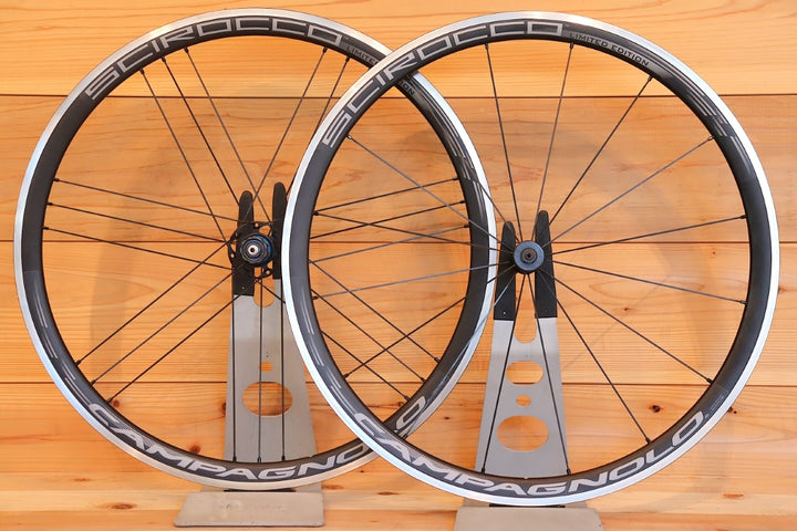 カンパニョーロ CAMPAGNOLO シロッコ SCIROCCO LIMITED EDITION アルミ クリンチャー ホイールセット シマノ12S/11S 内幅15C 【千葉店】
